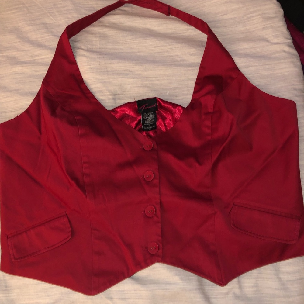 Torrid Satin Vest